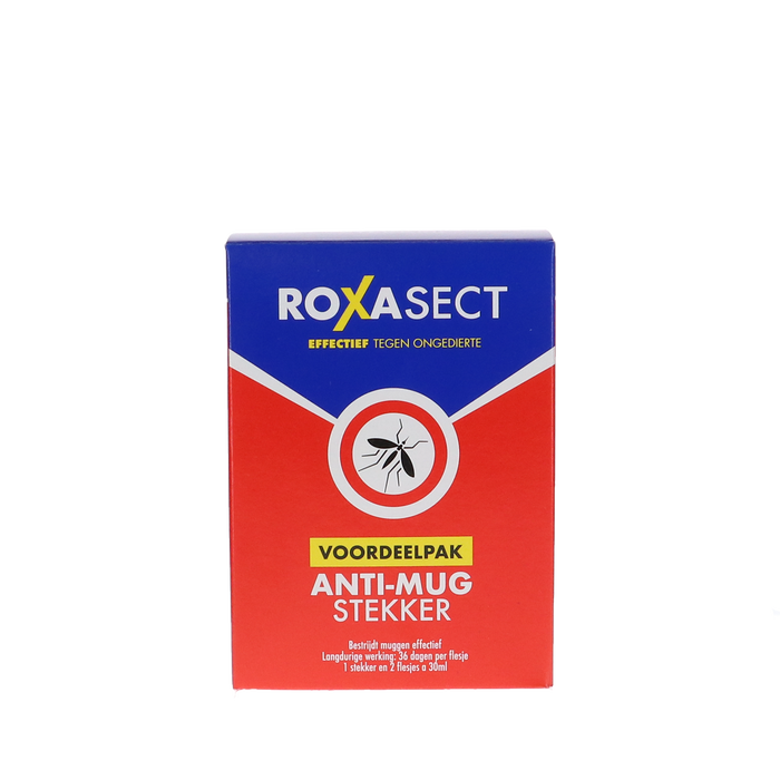 Roxasect anti-mug stekker +2 navullingen 1030705 1 stuk