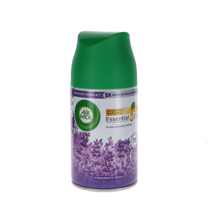 Airwick Freshmatic Essential Oils Navul 250 ml Purple Lavender