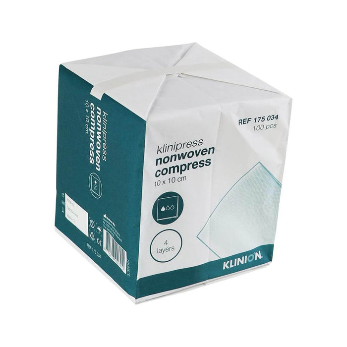 Klinion Non Woven Kompres 10 x 10 cm (100 stuks)