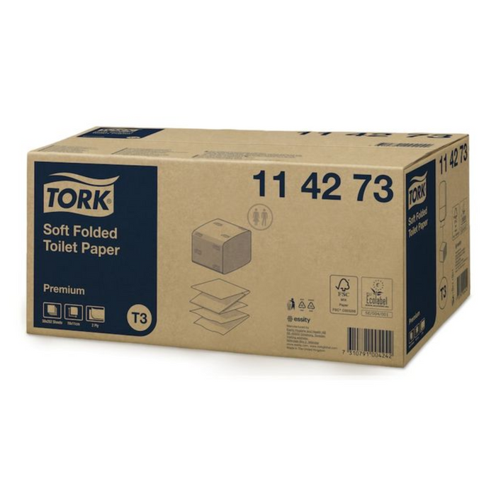 Tork Premium T3 卫生纸，30x252 张 (114273)