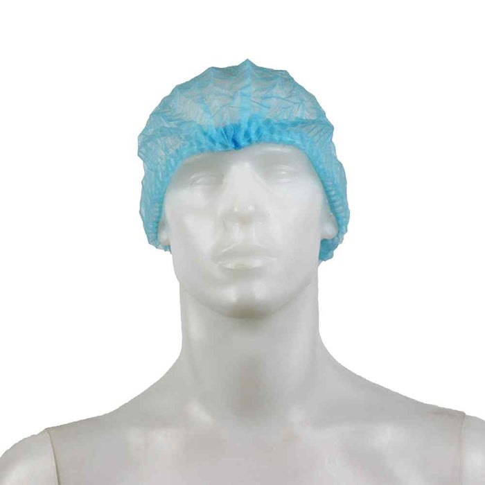 AllWear 蓝色发网帽（夹帽) 10x100件