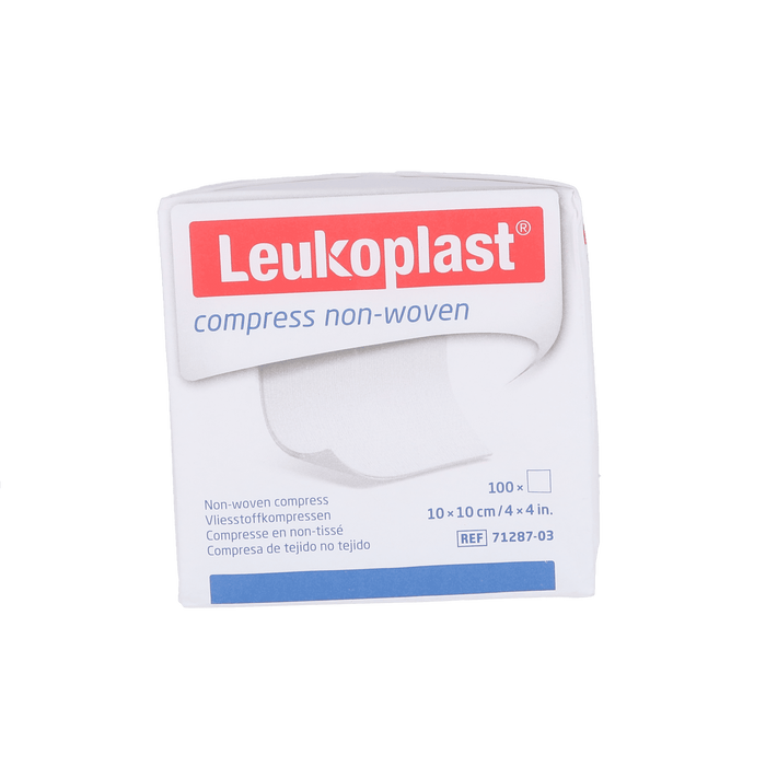 Leukoplast non-woven kompres 10x10cm van 100 stuks
