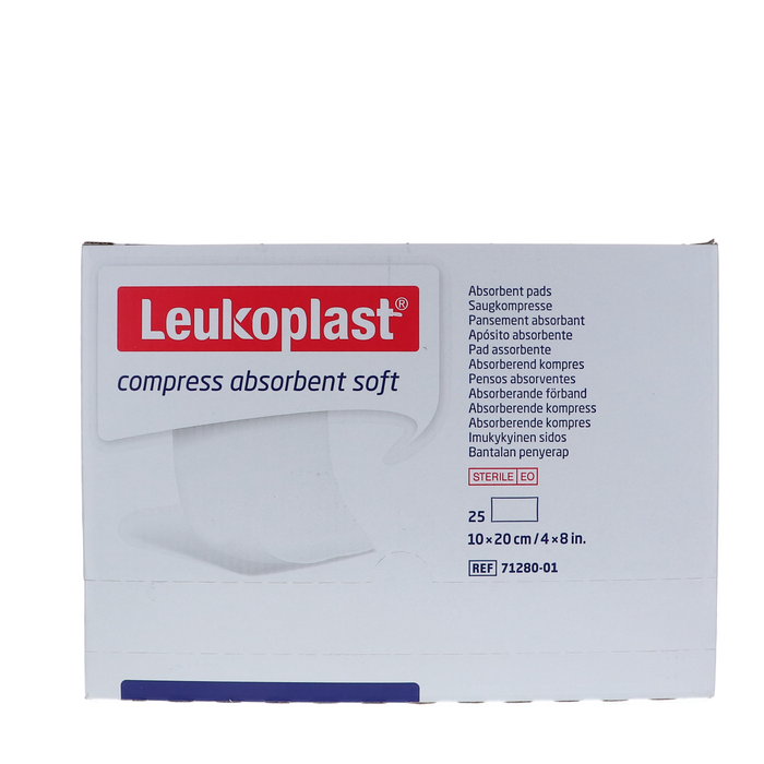 Leukoplast Absorbert soft 10x20cm, 25x1st (71280-01)