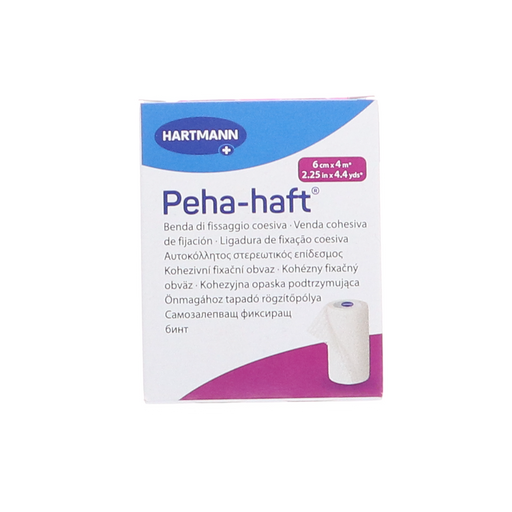 Afbeelding Peha haft zwachtel 4mx6cm 932442 1 stuks