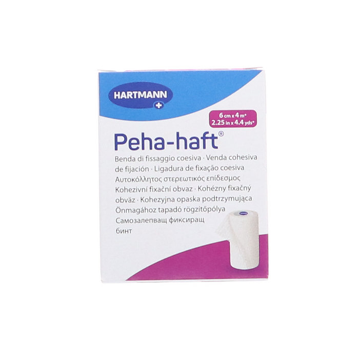 Afbeelding Peha haft zwachtel 4mx6cm 932442 1 stuks