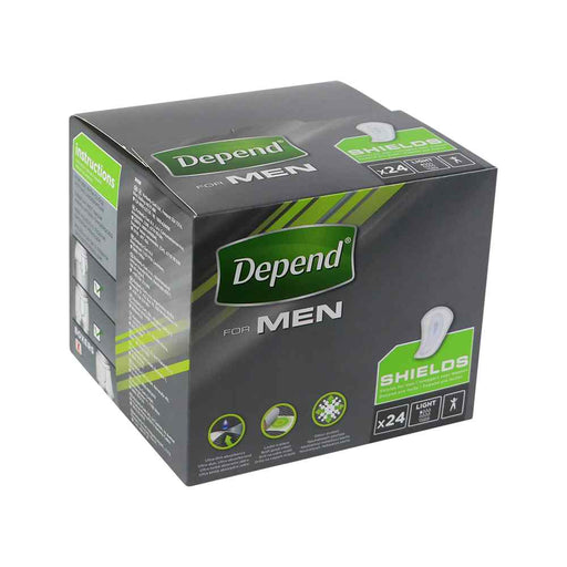 Depend For Men Shield, 24 stuks