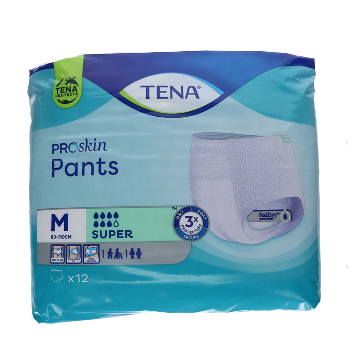 TENA Proskin Pants super - Medium, 12st (793520)
