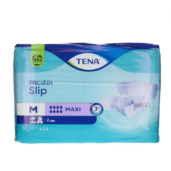 Afbeelding TENA Slip Maxi Medium - 24 stuks Incontinentieluiers