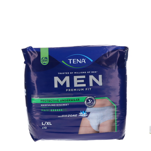 Afbeelding TENA Men Premium Fit Incontinentie Ondergoed Level 4 - Large - 10 stuks