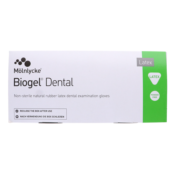 Afbeelding Biogel Dentale latex handschoenen (25 pr)