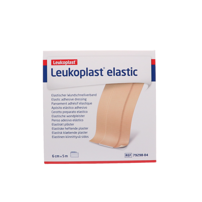 Afbeelding Leukoplast elastic 6cmx5m 79298-04 (6 centimeter x 5 meter)