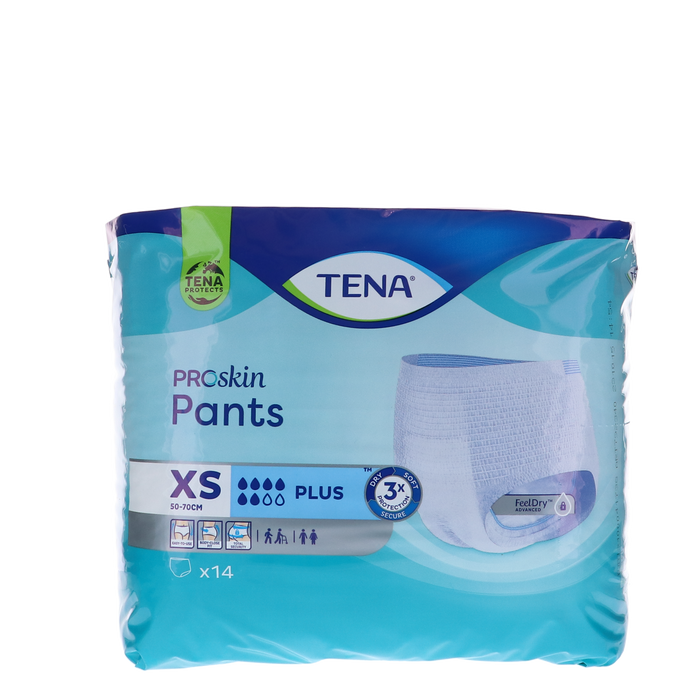 Afbeelding TENA ProSkin Pants Plus X-Small - 14 stuks