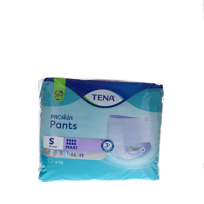 Afbeelding TENA Proskin Pants Maxi Small - 10 stuks Comfortabele Incontinentiebroekjes