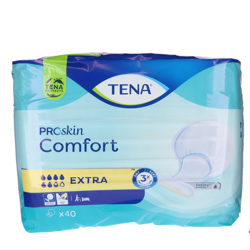 Afbeelding TENA Comfort Extra Inleggers - 40 stuks