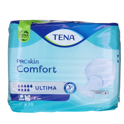 Afbeelding TENA Comfort Ultima Inleggers - 26 Stuks