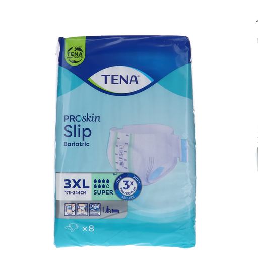 Afbeelding TENA Slip Bariatric Super XXXL - Verpakking van 8 Stuks