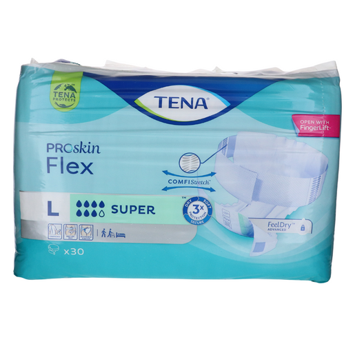 Afbeelding TENA Flex Super - Incontinentieverband L, 30 stuks