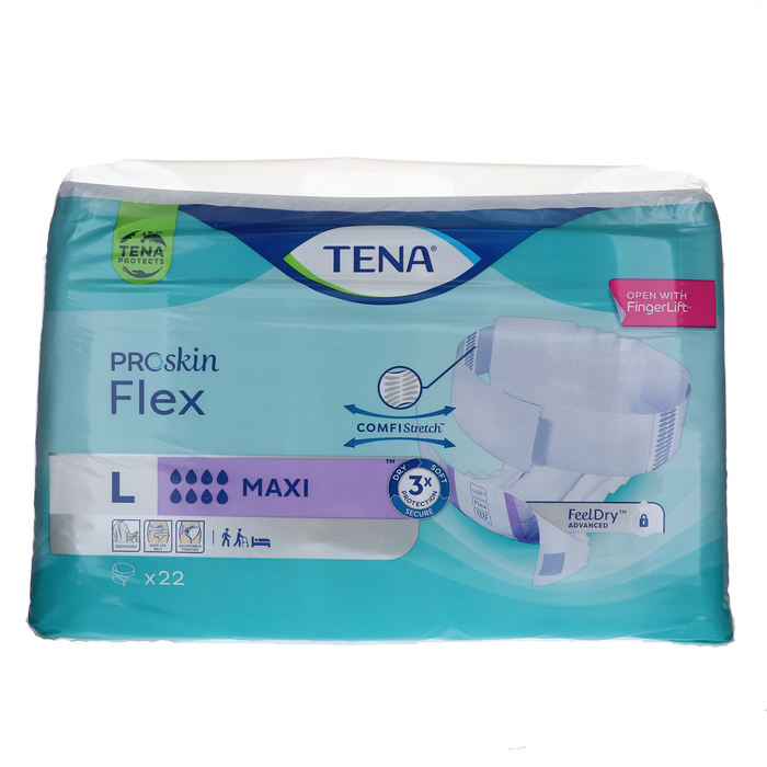 Afbeelding TENA Flex Maxi Large - 22 stuks - Maximale Bescherming