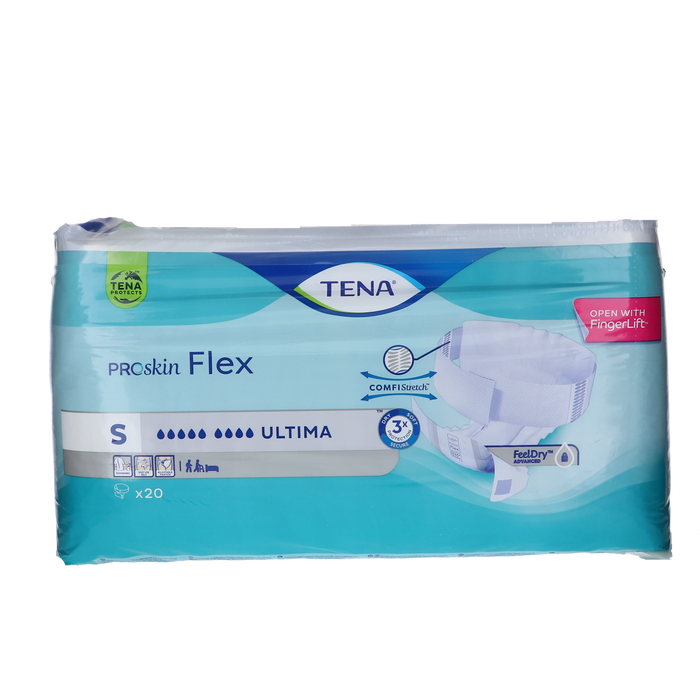 Afbeelding TENA Flex Ultima - Superabsorberende Incontinentieverband S (20 stuks)