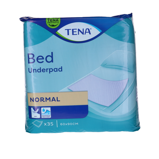 Afbeelding TENA Bed Onderleggers Normal 60x90 cm - 35 stuks