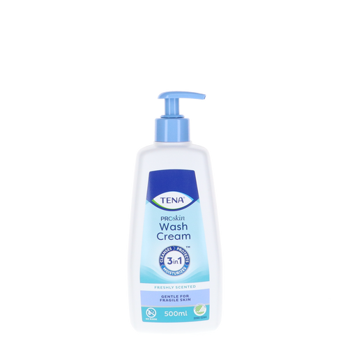 Afbeelding TENA ProSkin Washcream - Verzachtende Reinigingscrème 500ml