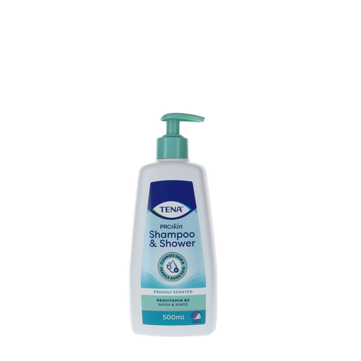 Afbeelding TENA ProSkin Shampoo & Douchegel - 500ml