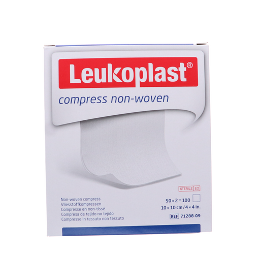 Afbeelding Leukoplast Steriele Non-Woven Kompressen 10x10cm - 25 stuks