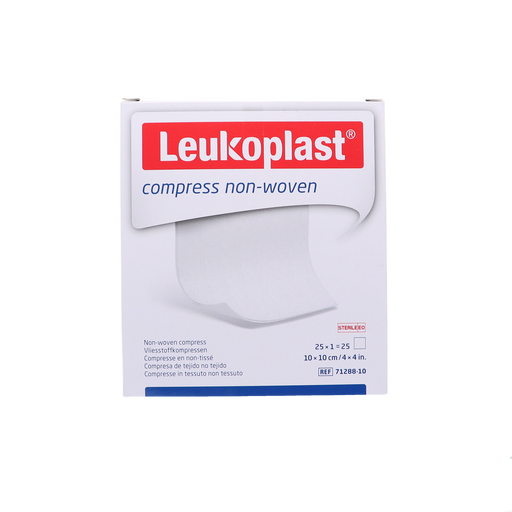 Afbeelding Steriele Non-Woven Leukoplast Kompressen 10x10cm - 100 stuks