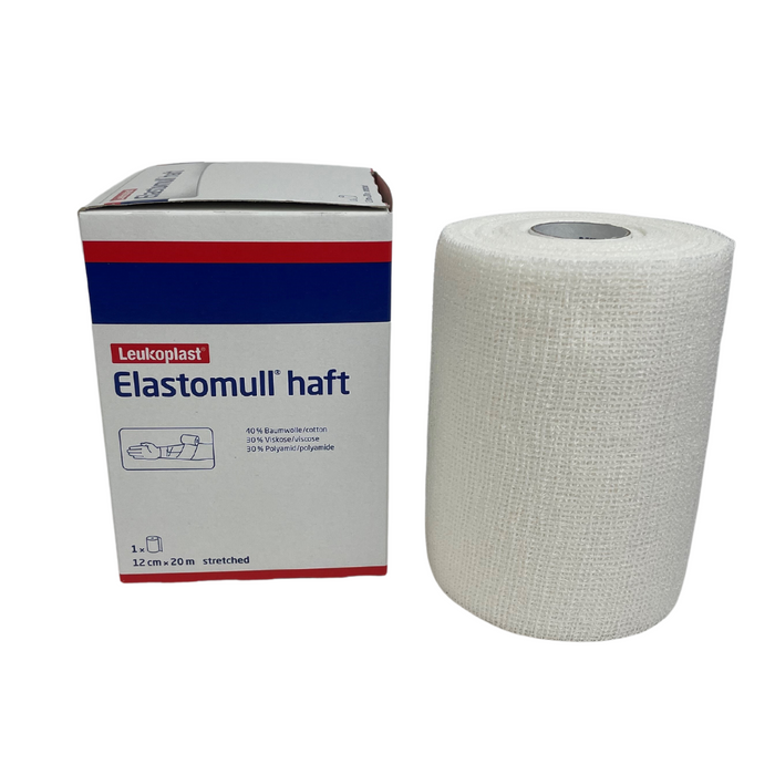 Elastomull Haft fixatiewindsel, zelfklevend, 12cmx20m, wit, 1st (45479-00)