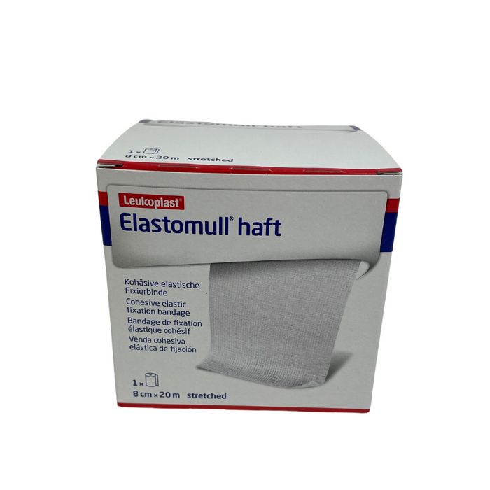 Elastomull Haft fixatiewindsel, zelfklevend, 8cm x 20m wit, 1st (45477-00)