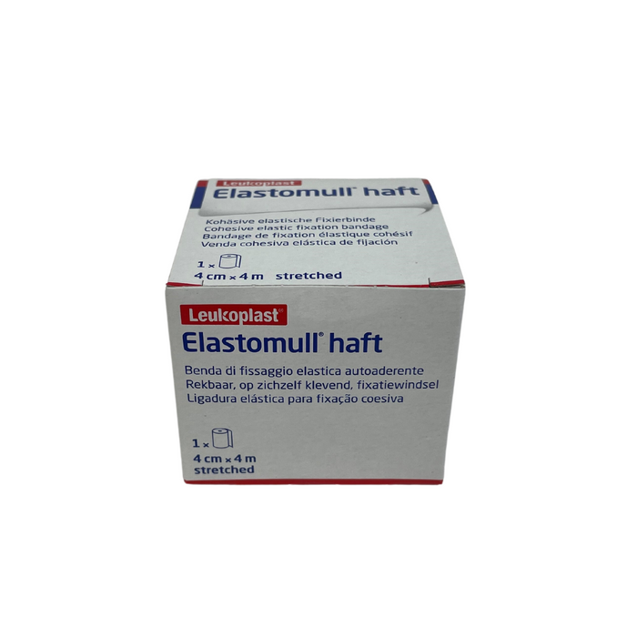 Elastomull rekbaar fixatiewindsel, 4cm x 4m wit, 20st (per stuk verpakt) (2094-00)