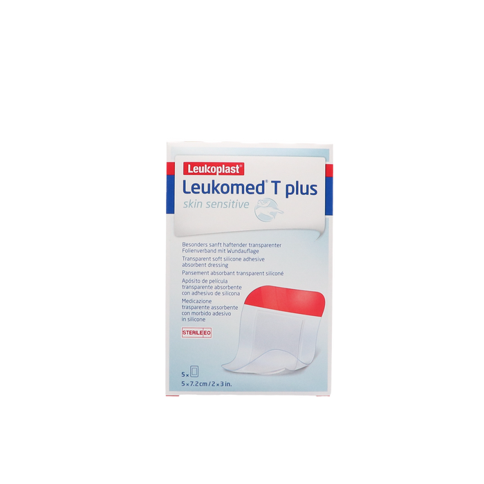 Afbeelding Leukomed T Plus Skin Sensitive, steriel 7,2x5cm, 5st (76178-00)