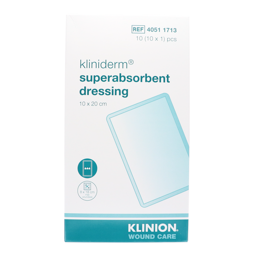 Afbeelding Kliniderm Superabsorberend wondverband steriel