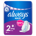 Always Maxi Pads Long With Wings 12 stuks verpakking