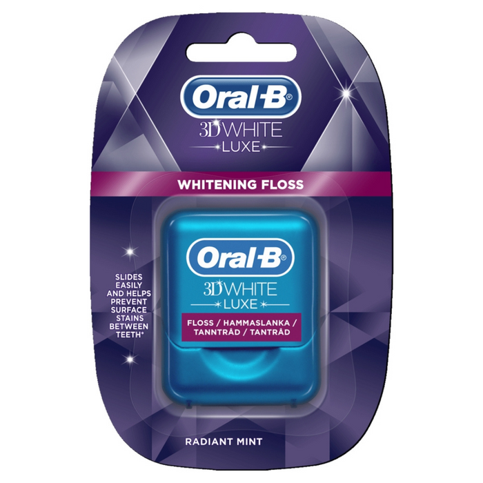 Oral B Floss 3D Luxe 35m Whitening