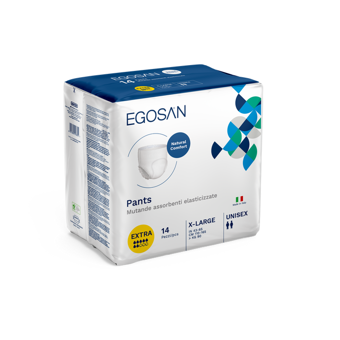 Afbeelding EGOSAN Incontinentiebroekjes Extra Absorberend - XLarge (14 stuks)