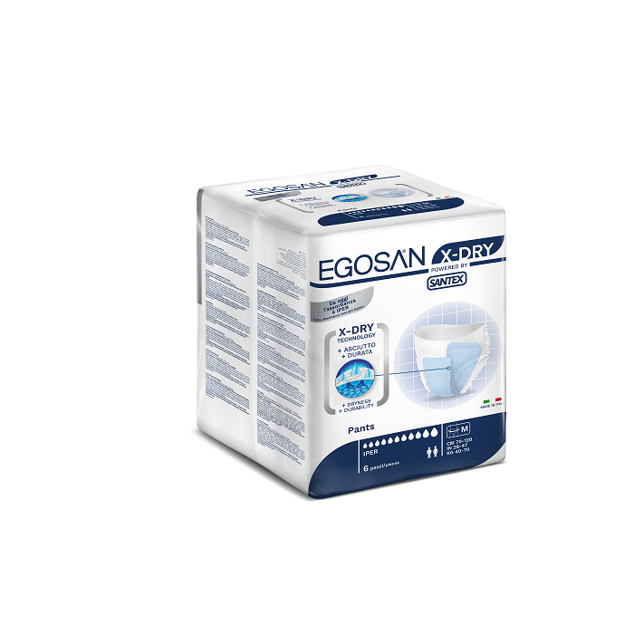 Afbeelding EGOSAN X-Dry Incontinentiebroekjes - Medium (6 stuks)