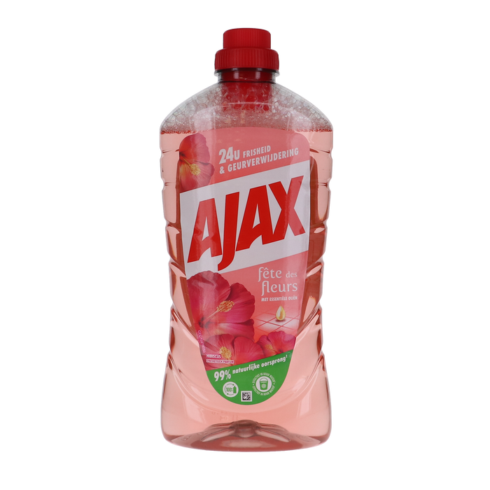 Ajax Allesreiniger 1000 ml. Hibiscus