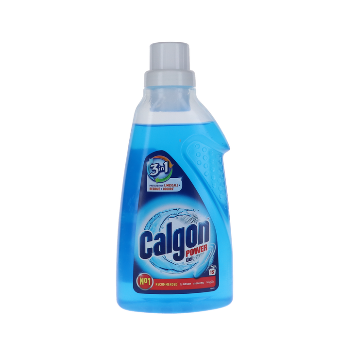 Calgon Power Gel 750 ml. Wasmachine reiniger 15 sc.