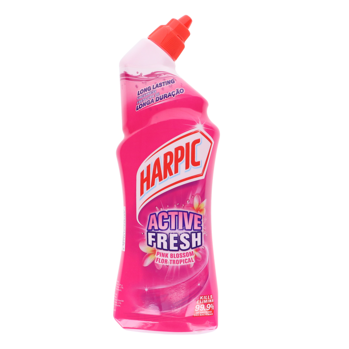 Harpic Active Clean Gel 750ml Fresh Pink Blossom