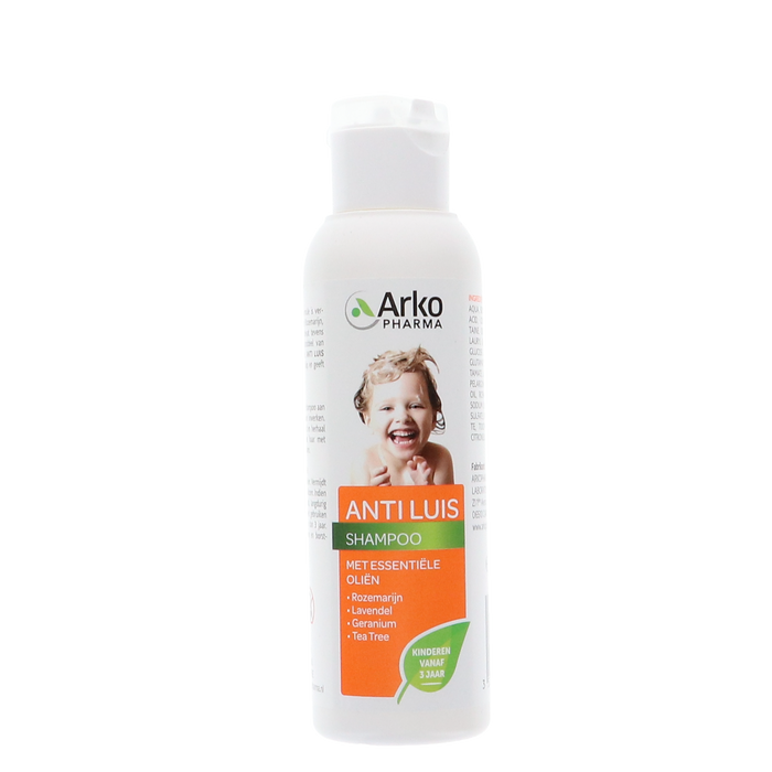 Afbeelding van Anti-Luis Shampoo 125ml (Arkopharma) fles.