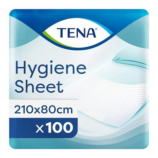 Afbeelding TENA Hygiëne Onderleggers 80x210 cm - Voordeelverpakking 100 stuks