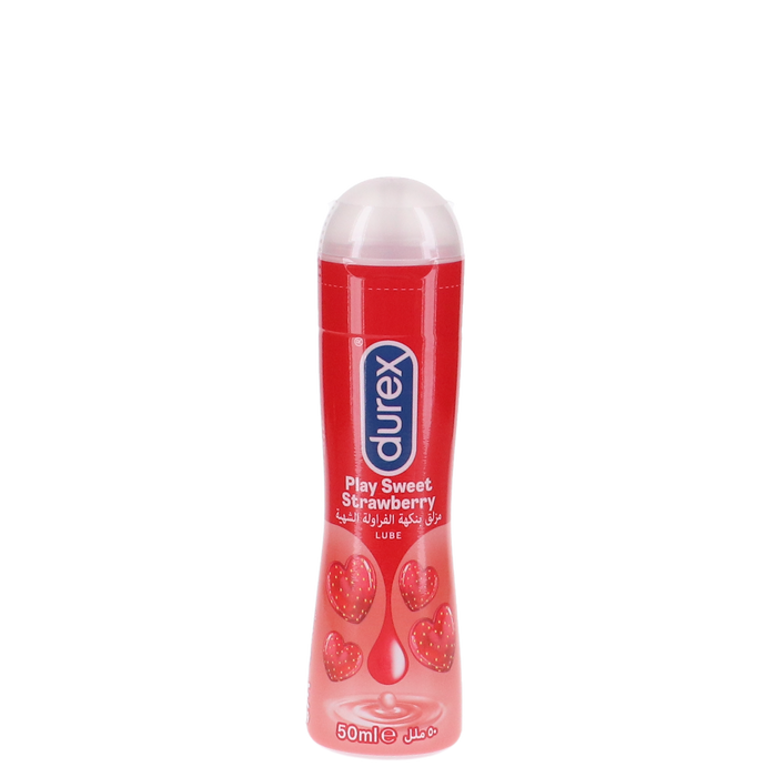 Durex Lube 50ml Aardbei verpakking