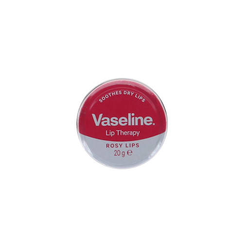 Vaseline Lip Therapy Tin – Rosy lips 20gram in blikje