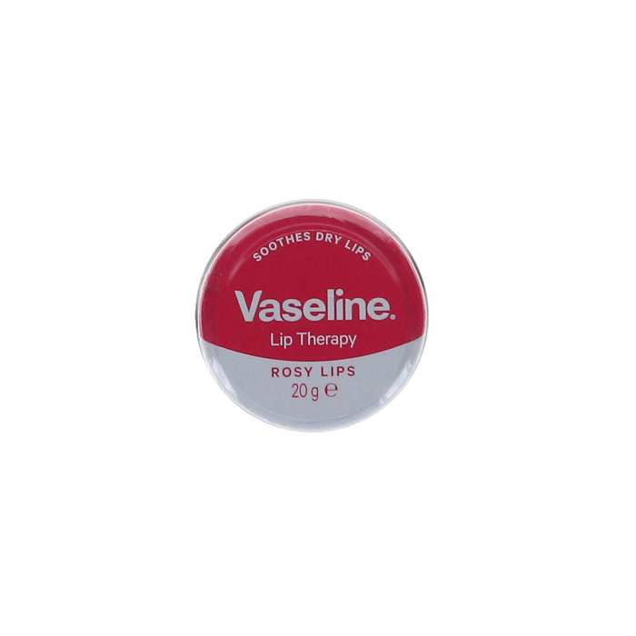 Vaseline Lip Therapy Tin – Rosy lips 20gram in blikje