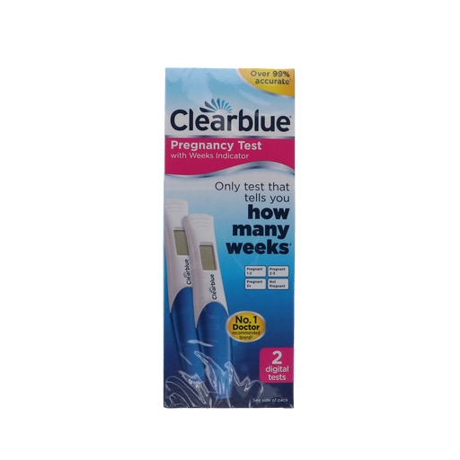 Clearblue Zwangerschapstest met wekenindicator verpakking