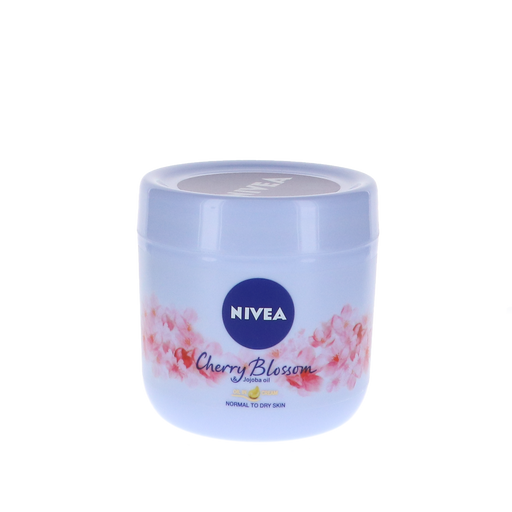 Nivea Cherry Blossom Bodylotion 400ml in witte tube met roze accenten