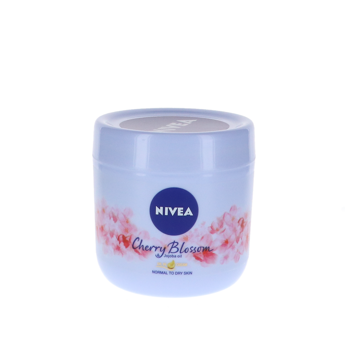 Nivea Cherry Blossom Bodylotion 400ml in witte tube met roze accenten