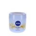 Nivea Crème Vanilla & Almond Oil 400ml in een witte pot met een vleugje beige