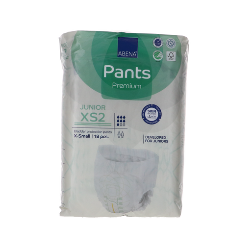 Abena Pants Premium XS2 Junior 1500 ml, 18 stuks